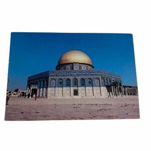 Dome of the Rock Postcard | Jerusalem Landmark | Golden Dome